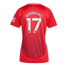 Manchester United Alejandro Garnacho #17 Hemmakläder Dam 2024-25 Kortärmad